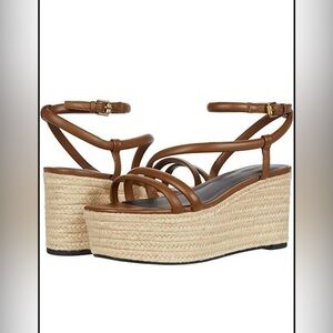 Rebecca Minkoff Josefia Espadrille Wedge in Saddle